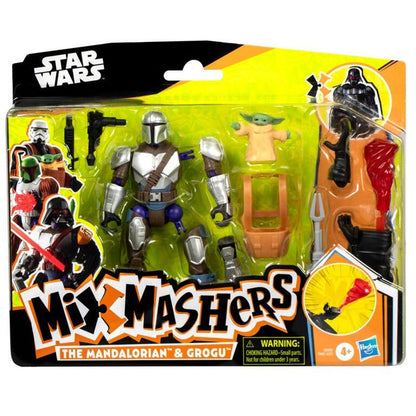 Star Wars MixMashers Deluxe Action Figure - The Mandalorian & Grogu