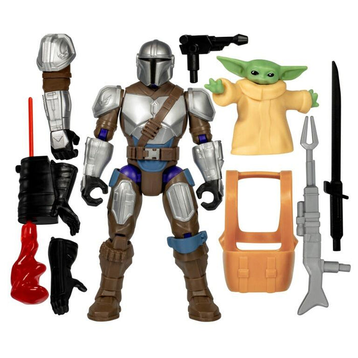 Star Wars MixMashers Deluxe Action Figure - The Mandalorian & Grogu