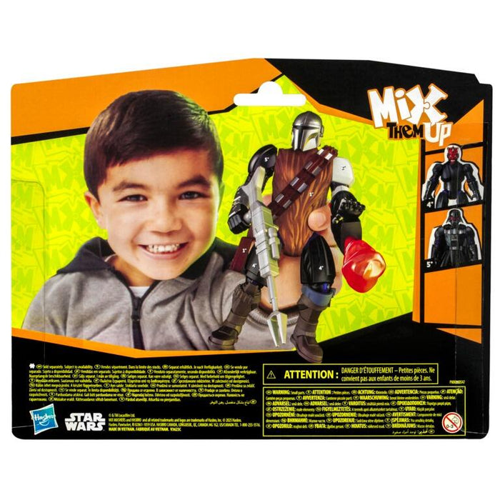 Star Wars MixMashers Deluxe Action Figure - The Mandalorian & Grogu