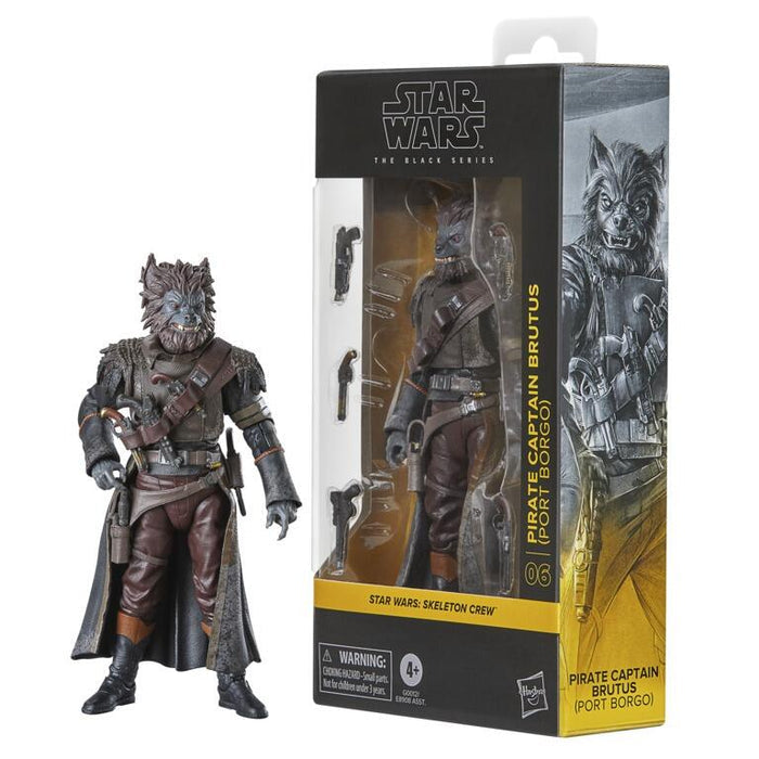 Star Wars Skeleton Crew Black Series 6 Inch Action Figure Wave 43 - Pirate Captain Brutus
