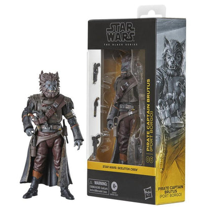 Star Wars Skeleton Crew Black Series 6 Inch Action Figure Wave 43 - Pirate Captain Brutus