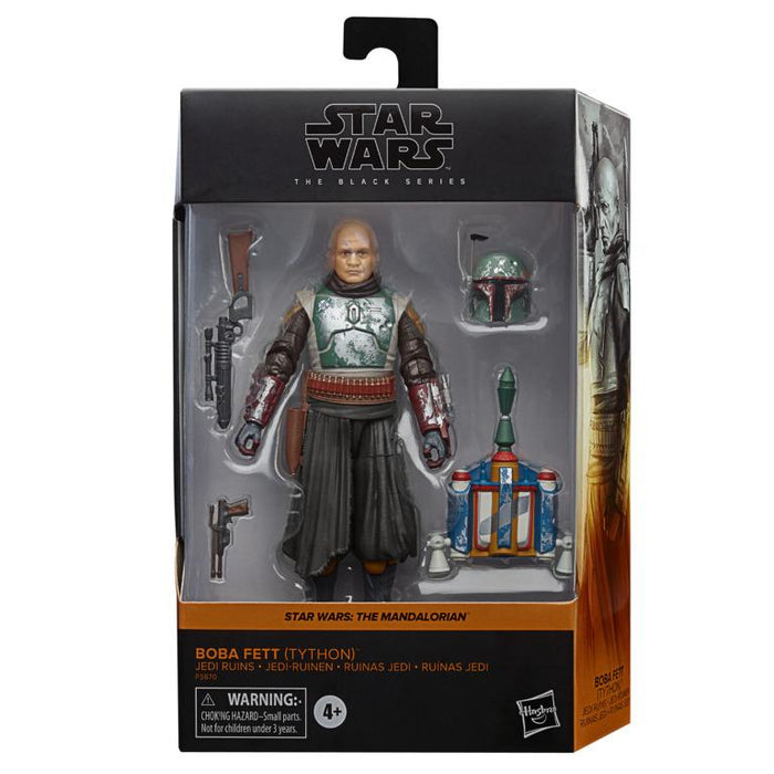 Star Wars The Black Series 6 Inch Deluxe Action Figure - Boba Fett (Tython) Jedi Ruins