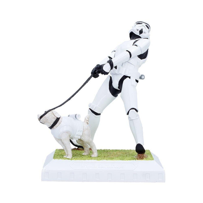 Star Wars The Original Stormtrooper 6 Inch Resin Collectible Figurine - Stormtrooper Man's Best Friend