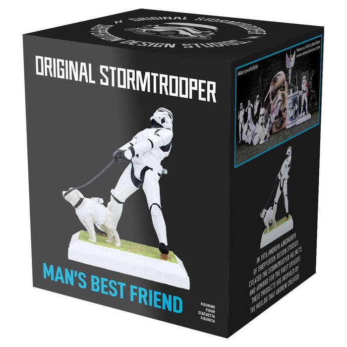 Star Wars The Original Stormtrooper 6 Inch Resin Collectible Figurine - Stormtrooper Man's Best Friend