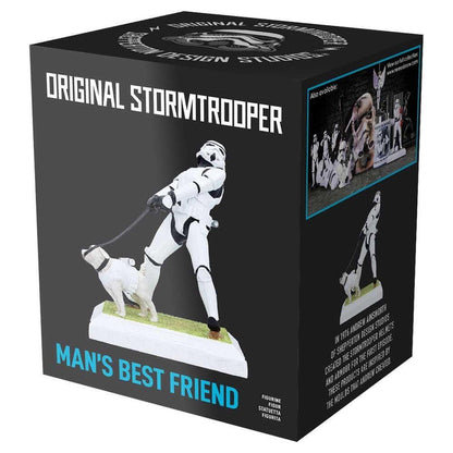 Star Wars The Original Stormtrooper 6 Inch Resin Collectible Figurine - Stormtrooper Man's Best Friend