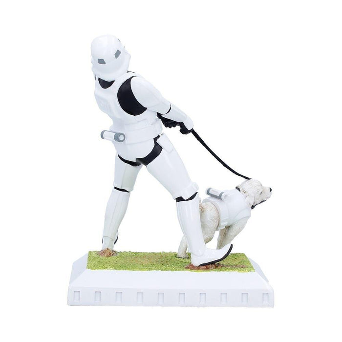 Star Wars The Original Stormtrooper 6 Inch Resin Collectible Figurine - Stormtrooper Man's Best Friend