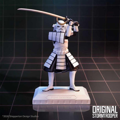 Star Wars The Original Stormtrooper 7.5 Inch Resin Collectible Figurine - The Last Samurai