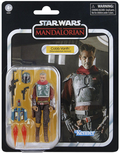 Star Wars The Vintage Collection 3.75 Inch Deluxe Action Figure - Cobb Vanth (Mandalorian Armour)