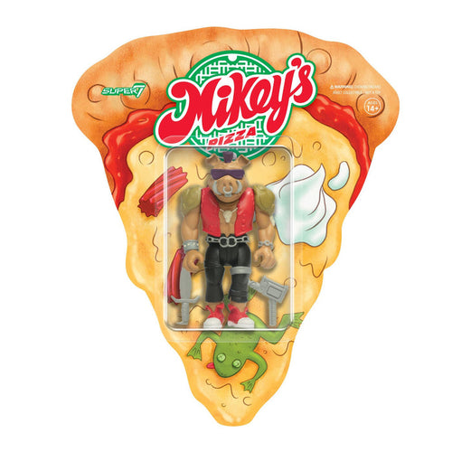 Teenage Mutant Ninja Turtles SDCC 2024 SAF UK Exclusive ReAction Figure - Bebop (Mikey's Pizza)