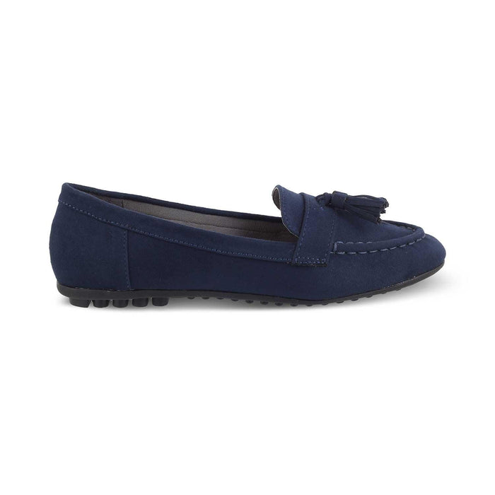 The Bonum Blue Women's Dress Tassel Loafers Tresmode - Tresmode