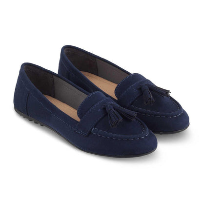 The Bonum Blue Women's Dress Tassel Loafers Tresmode - Tresmode