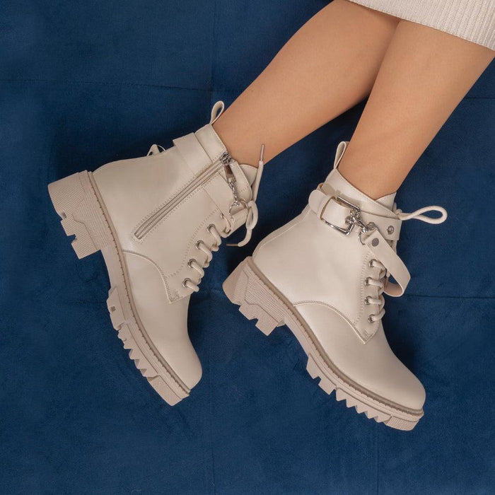 The Brace Beige Women's Boots Tresmode - Tresmode