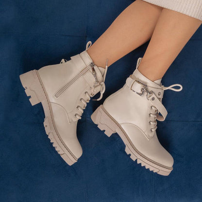 The Brace Beige Women's Boots Tresmode - Tresmode