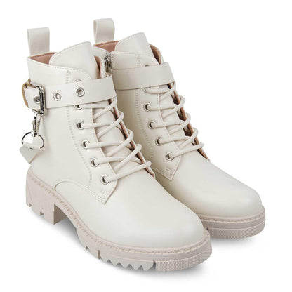 The Brace Beige Women's Boots Tresmode - Tresmode