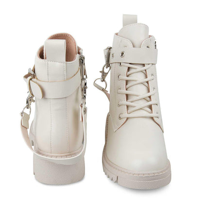 The Brace Beige Women's Boots Tresmode - Tresmode