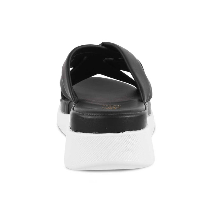 The Breeze Black Women's Casual Wedges Tresmode - Tresmode