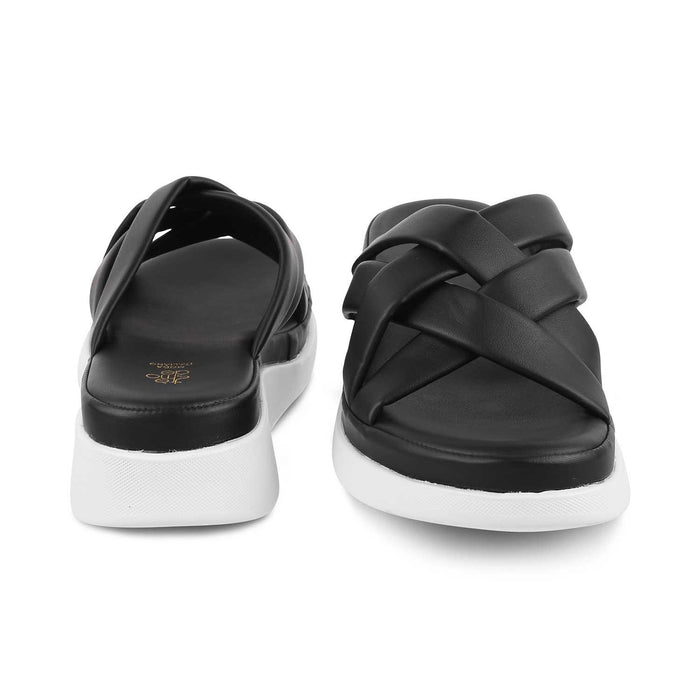 The Breeze Black Women's Casual Wedges Tresmode - Tresmode