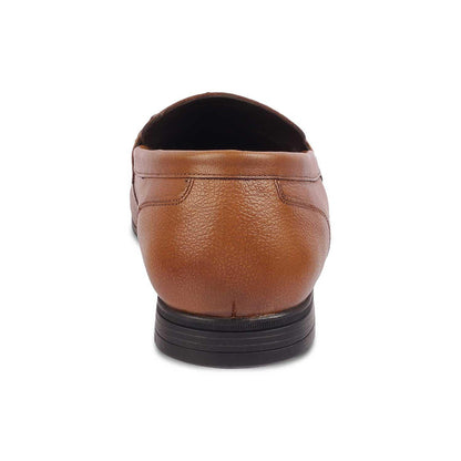 The Bremen Tan Men's Leather Loafers Tresmode - Tresmode