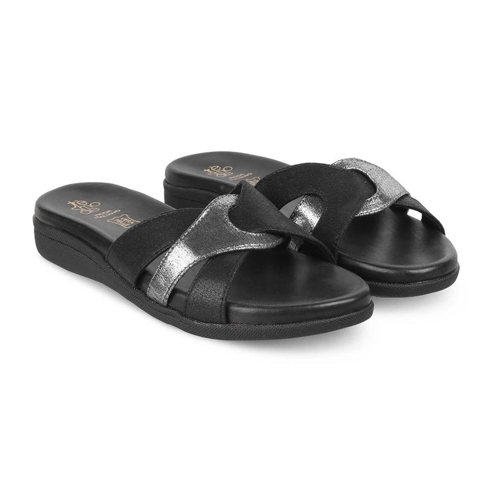The Burgas Pewter Women's Dress Flats Tresmode - Tresmode