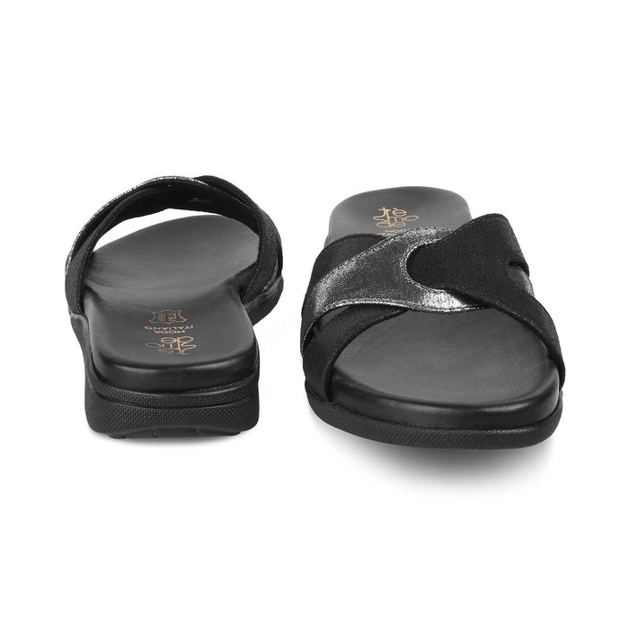 The Burgas Pewter Women's Dress Flats Tresmode - Tresmode