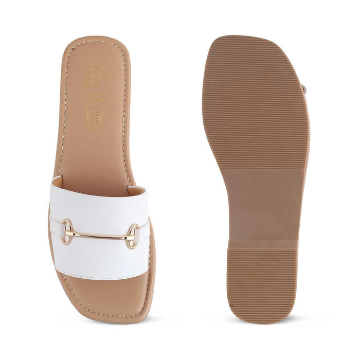The Cafi White Women's Casual Flats Tresmode - Tresmode