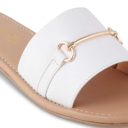 The Cafi White Women's Casual Flats Tresmode - Tresmode
