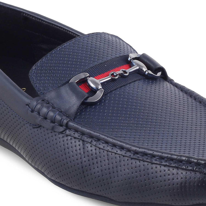 The Cedrive Blue Men's Driving Loafers Tresmode - Tresmode