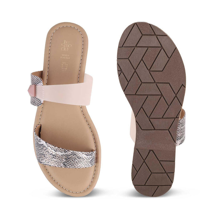 The Cios Pink Women's Dress Flats Tresmode - Tresmode