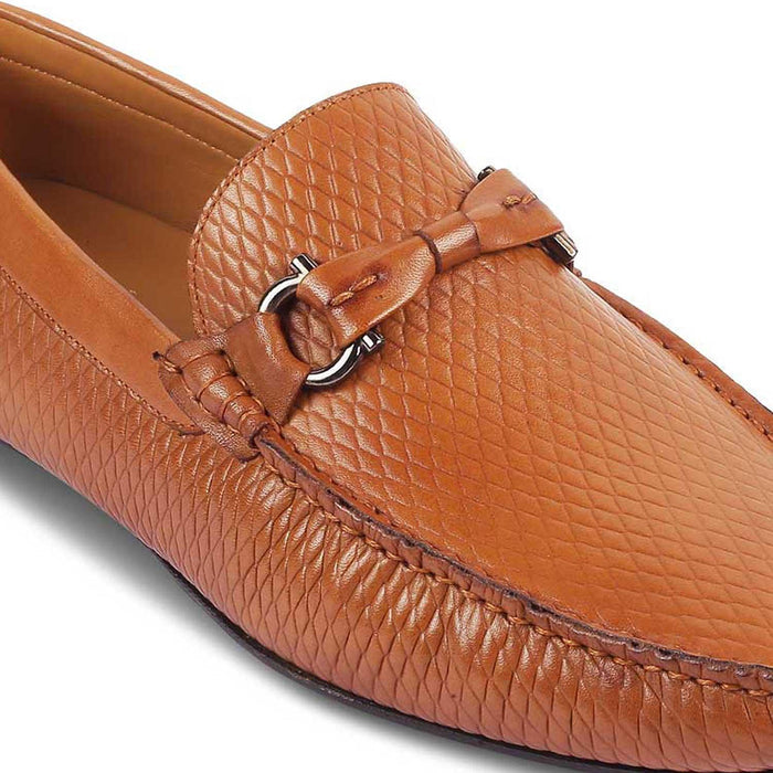 The Cover Tan Men's Leather Driving Loafers Tresmode - Tresmode