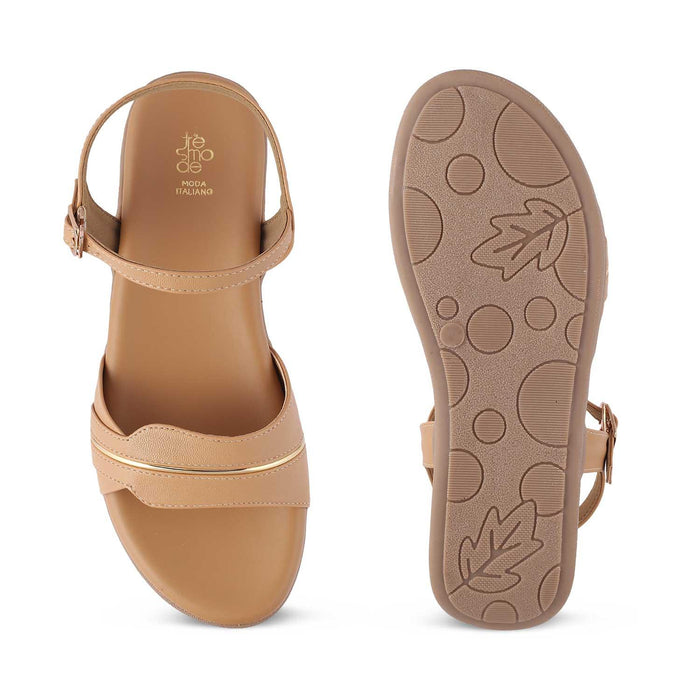 The Etienne Beige Women's Casual Flats Tresmode - Tresmode