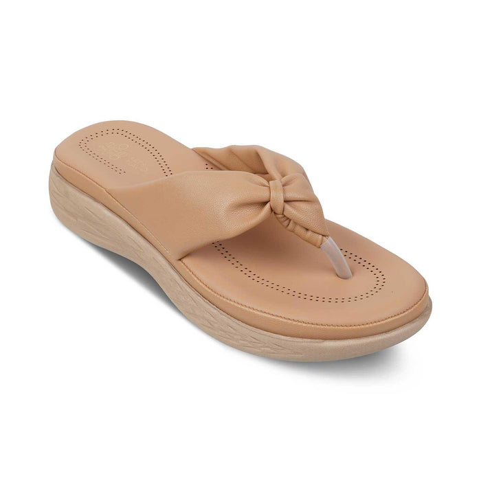 The Habi New Beige Women's Casual Wedge Sandals Tresmode - Tresmode