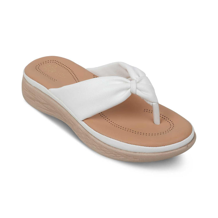 The Habi New White Women's Casual Wedge Sandals Tresmode - Tresmode