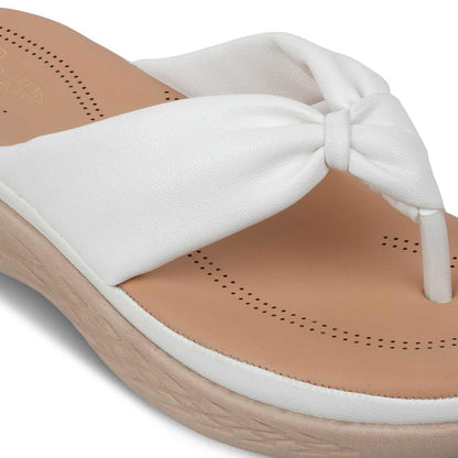 The Habi New White Women's Casual Wedge Sandals Tresmode - Tresmode