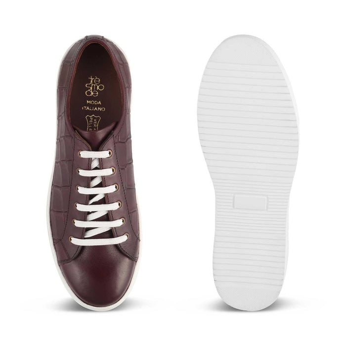 The Krun Wine Men's Sneakers Tresmode - Tresmode
