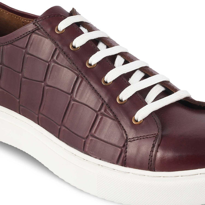 The Krun Wine Men's Sneakers Tresmode - Tresmode