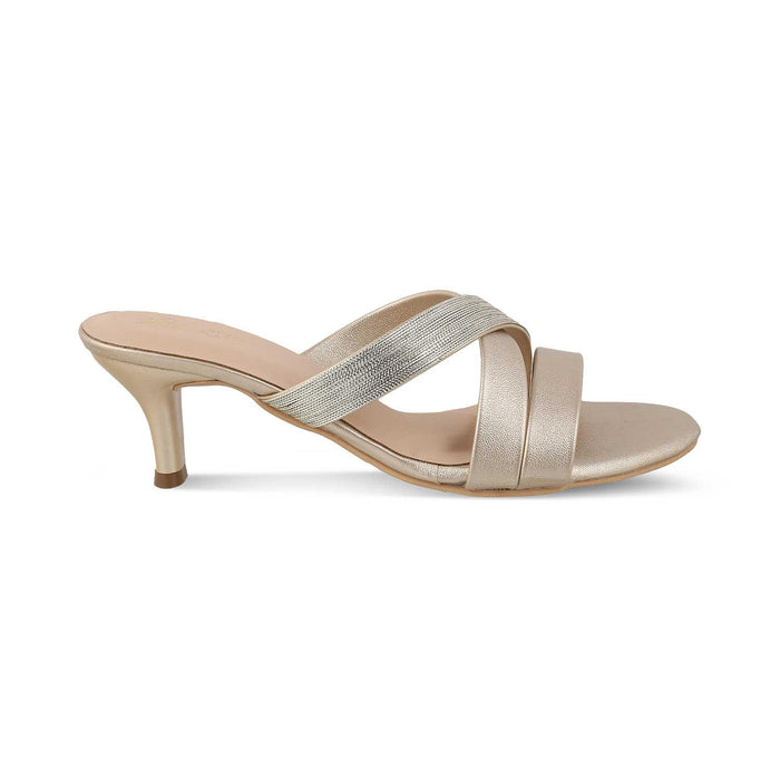 The Leon Gold Women's Dress Heel Sandals Tresmode - Tresmode