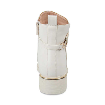 The Lilly Beige Women's Ankle-length Boots Tresmode - Tresmode