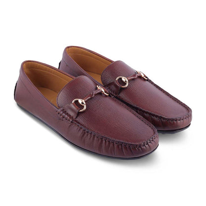 The Mills Tan Men's Leather Driving Loafers Tresmode - Tresmode