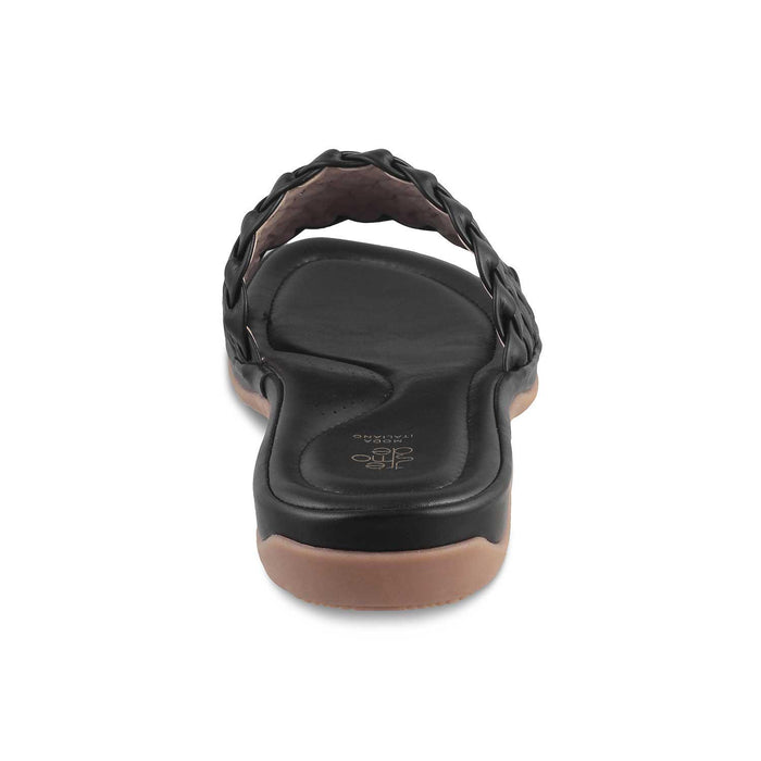 The Napoli Black Women's Casual Flats Tresmode - Tresmode