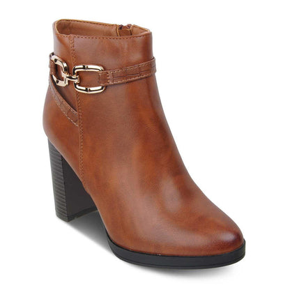 The Paris Camel Women's Ankle-length Boots Tresmode - Tresmode