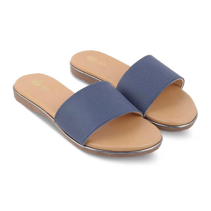 The Queen Blue Women's Casual Flats Tresmode - Tresmode