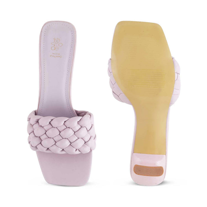 The Royena Pink Women's Dress Heel Sandals Tresmode - Tresmode