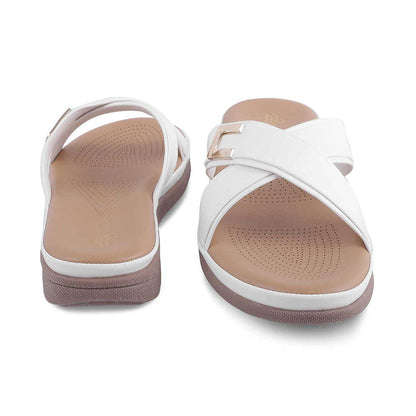 The Sac White Women's Casual Flats Tresmode - Tresmode