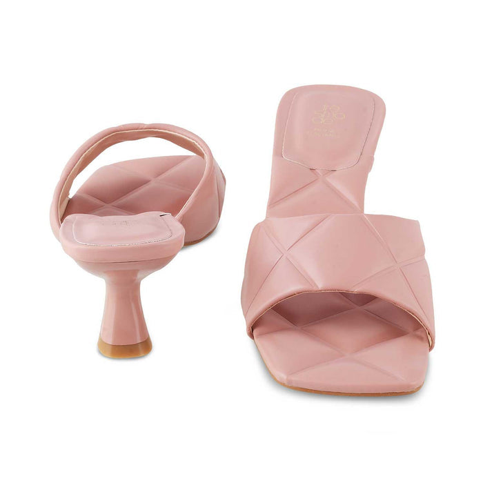 The Sicilly Pink Women's Dress Heel Sandals Tresmode - Tresmode