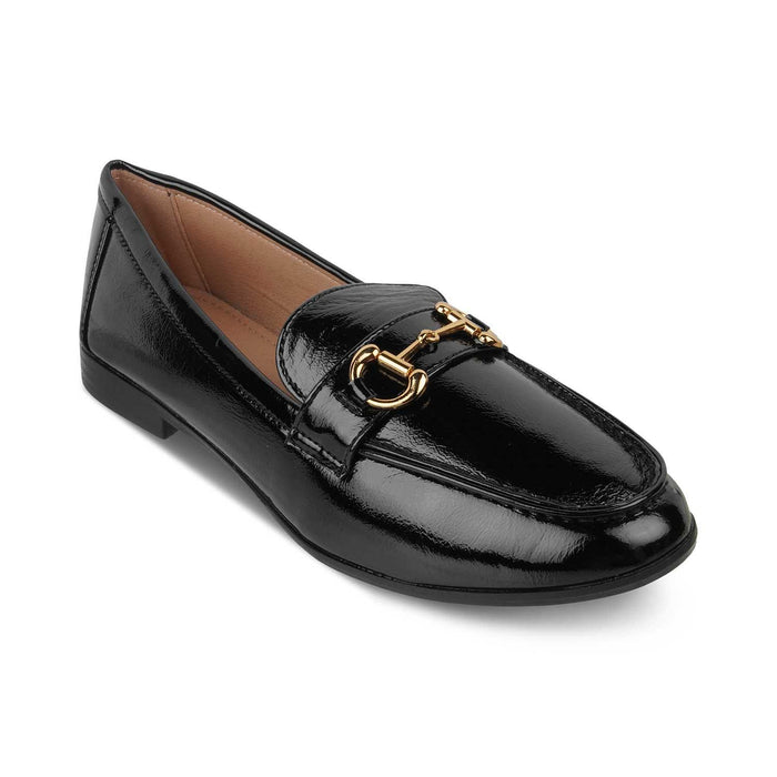 The Sigor Black Women's Dress Loafers Tresmode - Tresmode