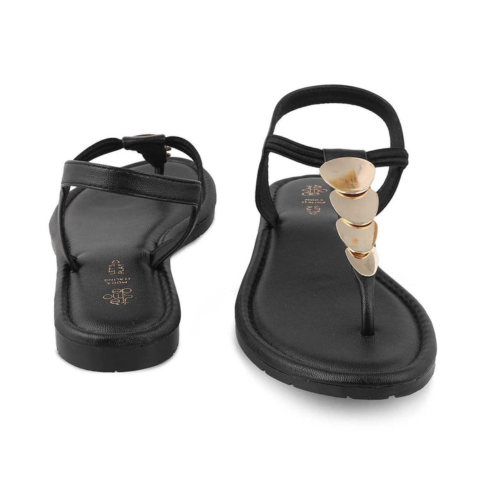 The Sinn Black Women's Dress Flats Tresmode - Tresmode