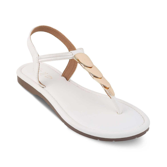 The Sinn White Women's Dress Flats Tresmode - Tresmode