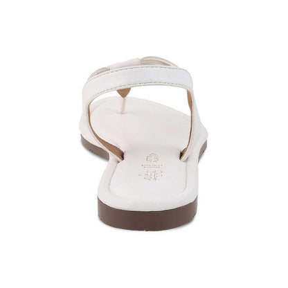 The Sinn White Women's Dress Flats Tresmode - Tresmode