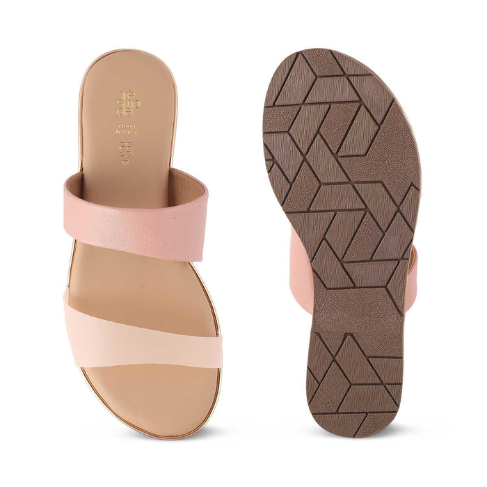 The Sline Pink Women's Dress Flats Tresmode - Tresmode