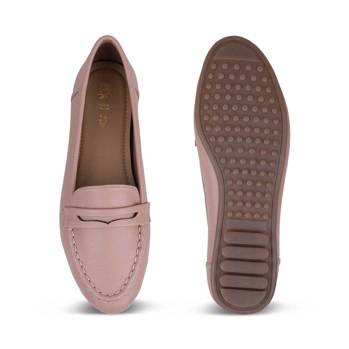 The Snap Pink Women's Casual Loafers Tresmode - Tresmode